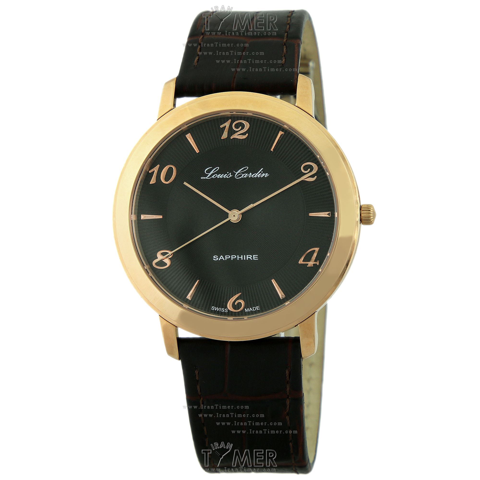 قیمت و خرید ساعت مچی مردانه لوئیس کاردین(LOUIS CARDIN) مدل LC001 M LEADER RG کلاسیک | اورجینال و اصلی