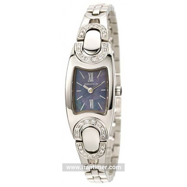قیمت و خرید ساعت مچی زنانه رومانسون(ROMANSON) مدل RM9240QL1WM32W-BK فشن | اورجینال و اصلی