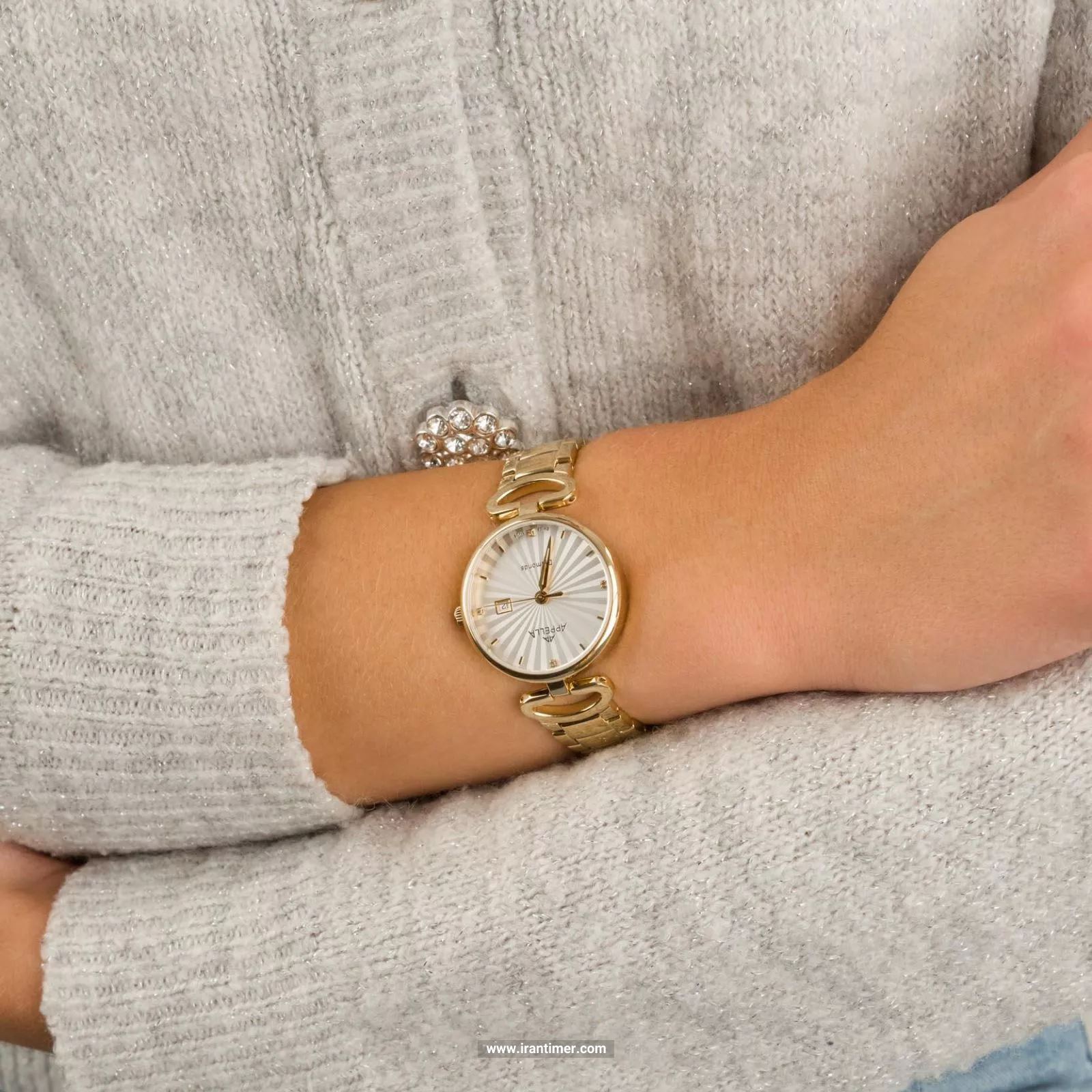 قیمت و خرید ساعت مچی زنانه اپلا(APPELLA) مدل L50008.1193DQ کلاسیک | اورجینال و اصلی