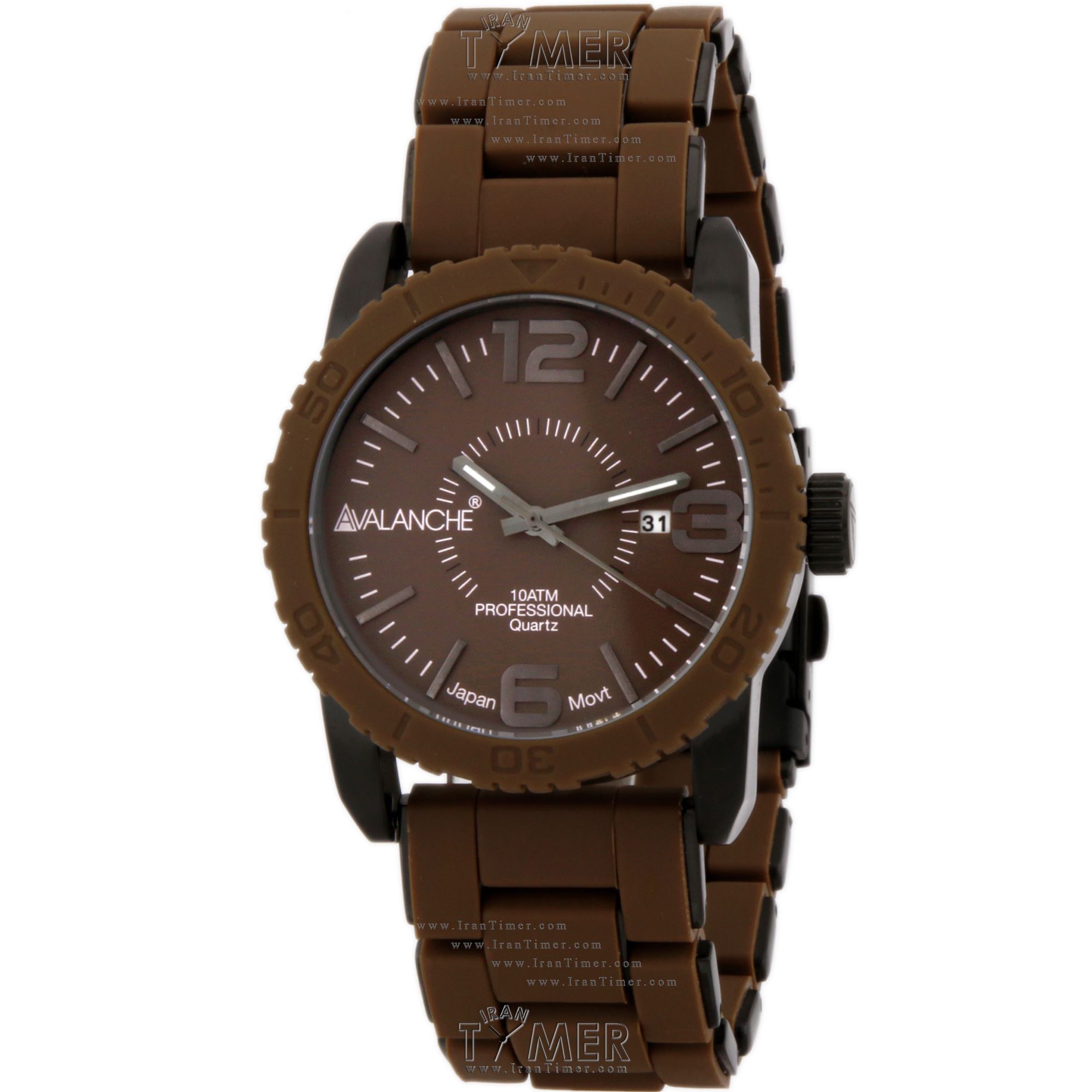 قیمت و خرید ساعت مچی مردانه اولانچ(AVALANCHE) مدل AV1024BRBK اسپرت | اورجینال و اصلی