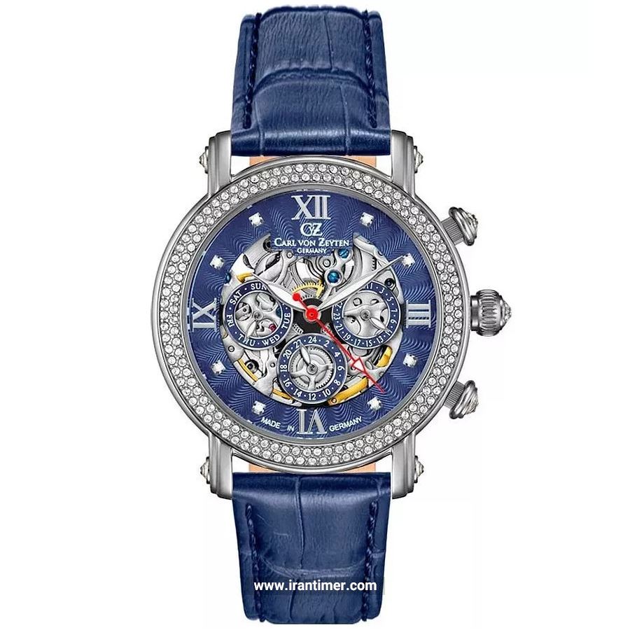 قیمت و خرید ساعت مچی زنانه کارل ون زیتن(CARL VON ZEYTEN) مدل CVZ0062BLS فشن | اورجینال و اصلی