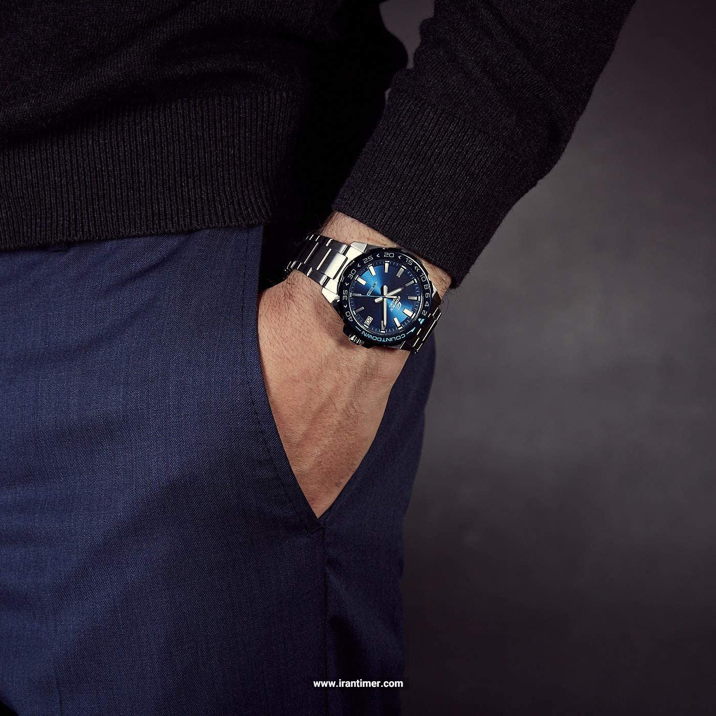 قیمت و خرید ساعت مچی مردانه کاسیو (CASIO) ادیفس(ادیفایس) مدل EFV-120DB-2AVUDF کلاسیک | اورجینال و اصلی