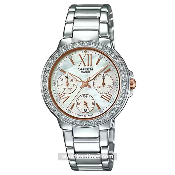 قیمت و خرید ساعت مچی زنانه کاسیو (CASIO) شین مدل SHE-3052D-7AUDR فشن | اورجینال و اصلی