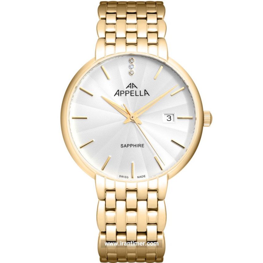 قیمت و خرید ساعت مچی مردانه اپلا(APPELLA) مدل L12000.1113DQ کلاسیک | اورجینال و اصلی