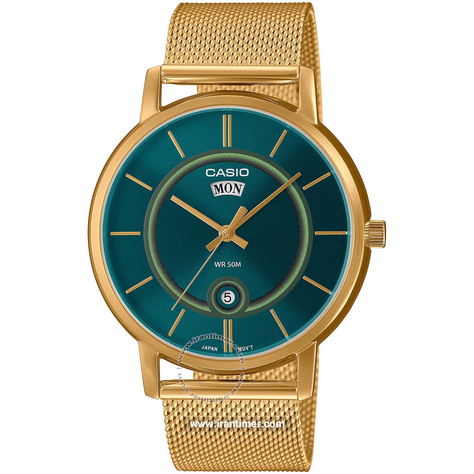 قیمت و خرید ساعت مچی مردانه کاسیو (CASIO) جنرال مدل MTP-B120MG-3AVDF کلاسیک | اورجینال و اصلی