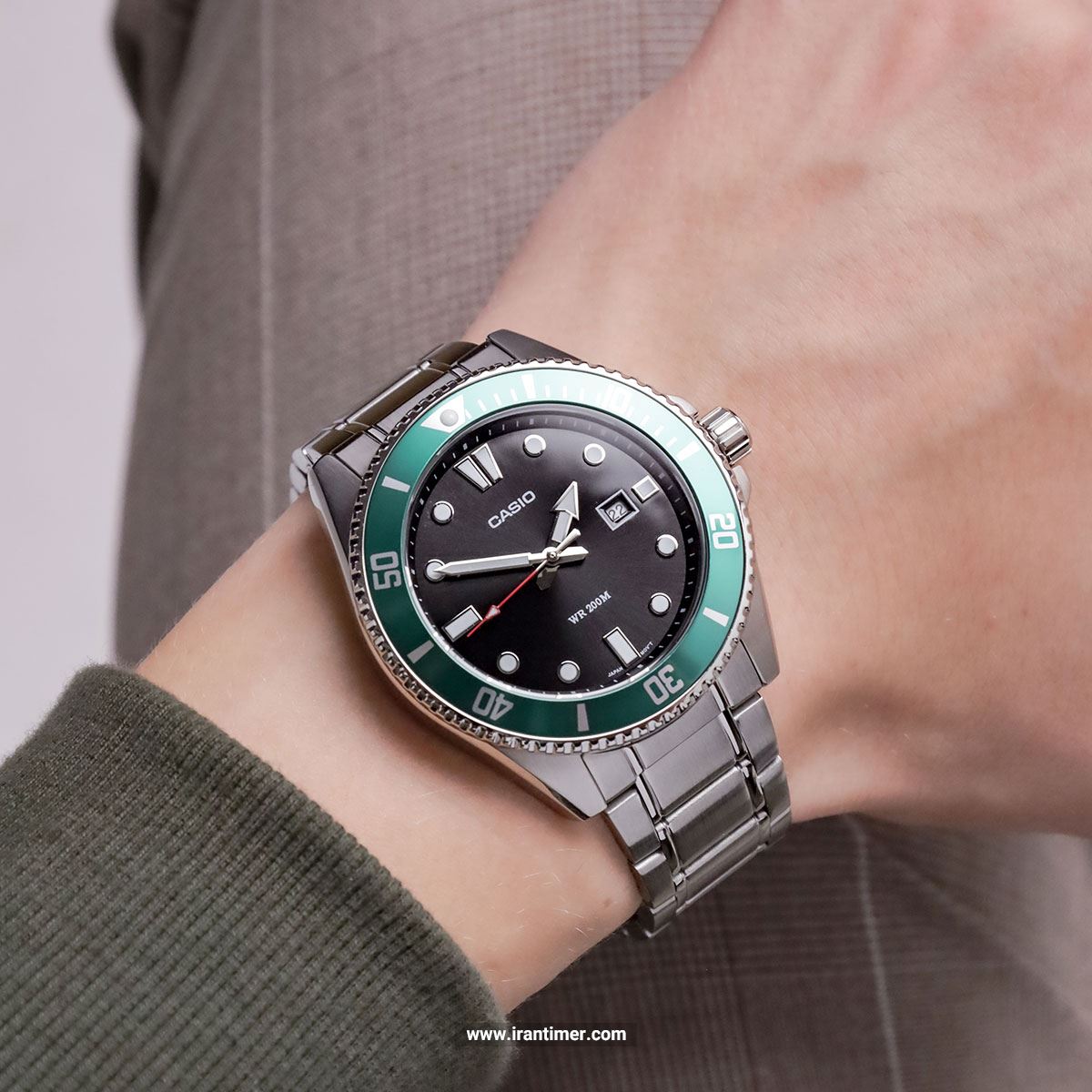 قیمت و خرید ساعت مچی مردانه کاسیو (CASIO) جنرال مدل MDV-107D-3A2VDF کلاسیک | اورجینال و اصلی