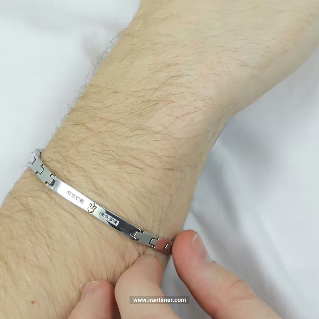 قیمت و خرید دستبند باز مردانه مازراتی(MASERATI) مدل JM521ATY12 فشن (ست لباس) | اورجینال و اصلی