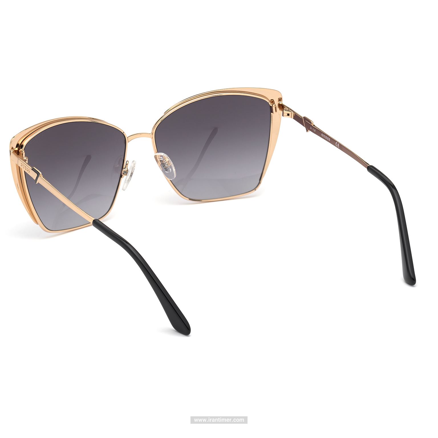 قیمت و خرید عینک آفتابی زنانه کلاسیک (guess) مدل GU 7743 01B 59 | اورجینال و اصلی