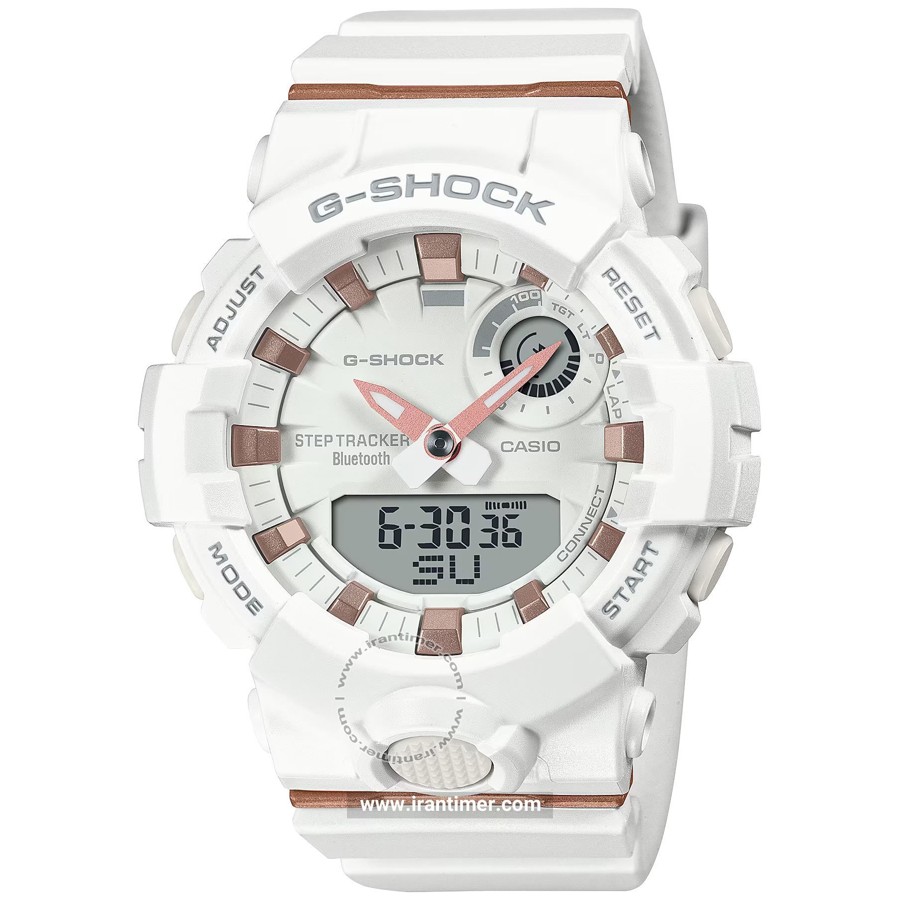 قیمت و خرید ساعت مچی مردانه کاسیو (CASIO) جی شاک مدل GMA-B800-7ADR اسپرت | اورجینال و اصلی