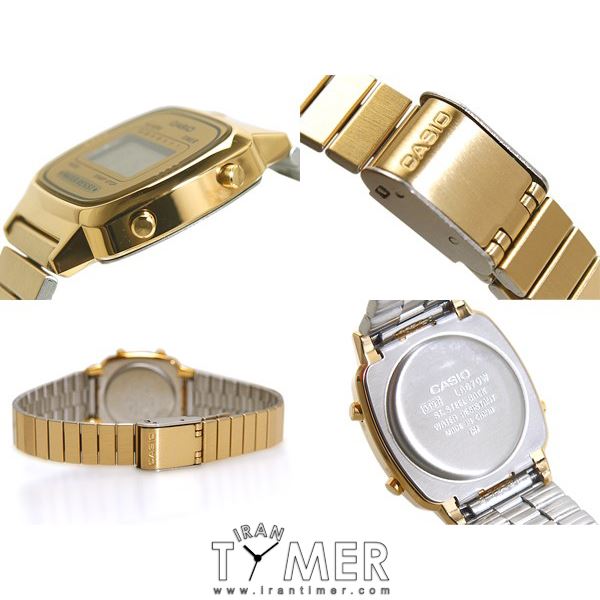 قیمت و خرید ساعت مچی زنانه کاسیو (CASIO) جنرال مدل LA-670WGA-9DF کلاسیک | اورجینال و اصلی