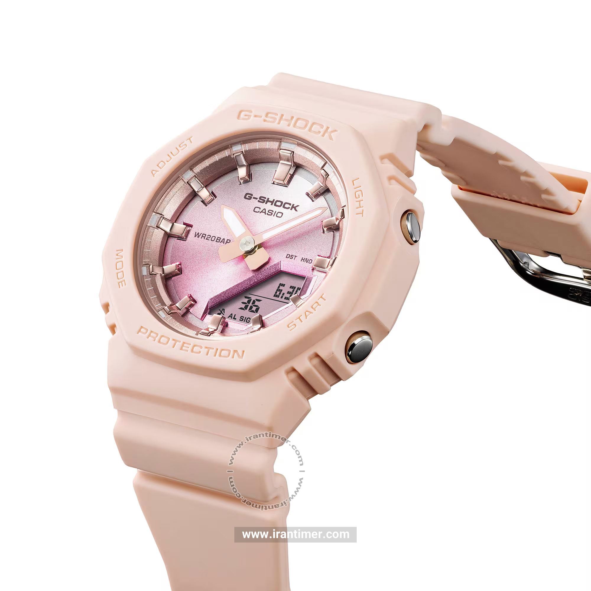 قیمت و خرید ساعت مچی زنانه کاسیو (CASIO) مدل GMA-P2100SG-4ADR اسپرت | اورجینال و اصلی