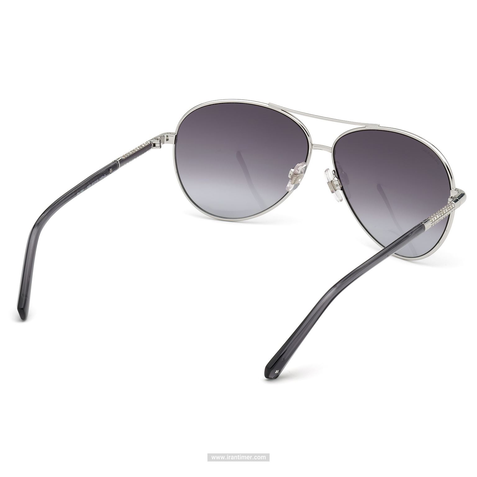 قیمت و خرید عینک آفتابی زنانه خلبانی (SWAROVSKI) مدل SK S 0292 16B 61 | اورجینال و اصلی