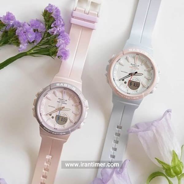 قیمت و خرید ساعت مچی کاسیو (CASIO) بیبی جی مدل BGS-100SC-4ADR اسپرت | اورجینال و اصلی