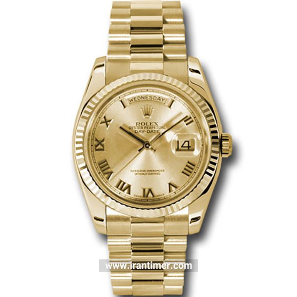 قیمت و خرید ساعت مچی مردانه رولکس(Rolex) مدل 118238 chrp Gold کلاسیک | اورجینال و اصلی