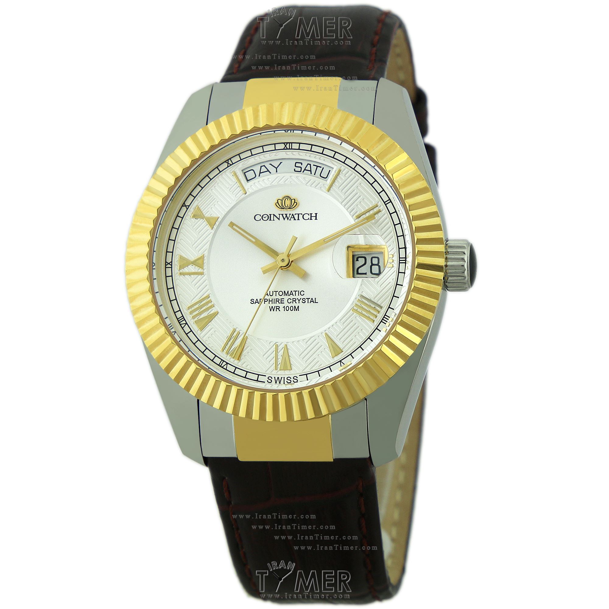 قیمت و خرید ساعت مچی مردانه کوین واچ(COINWATCH) مدل C113TWH کلاسیک | اورجینال و اصلی