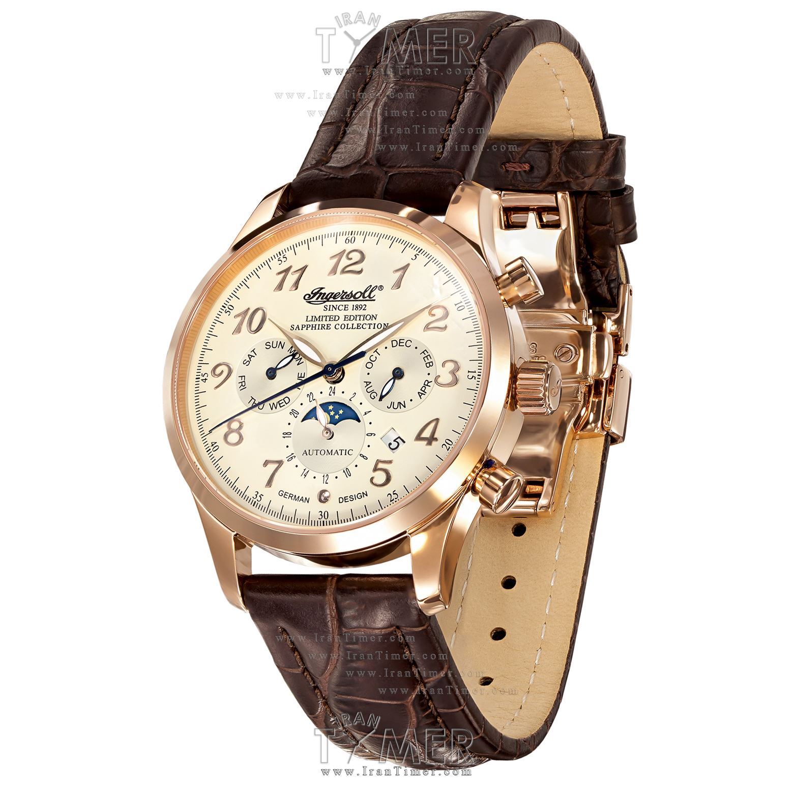 قیمت و خرید ساعت مچی مردانه اینگرسول(INGERSOLL) مدل IN1410RCR کلاسیک | اورجینال و اصلی