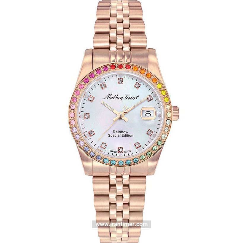 قیمت و خرید ساعت مچی زنانه متی تیسوت(MATHEY TISSOT) مدل D809PQI فشن | اورجینال و اصلی