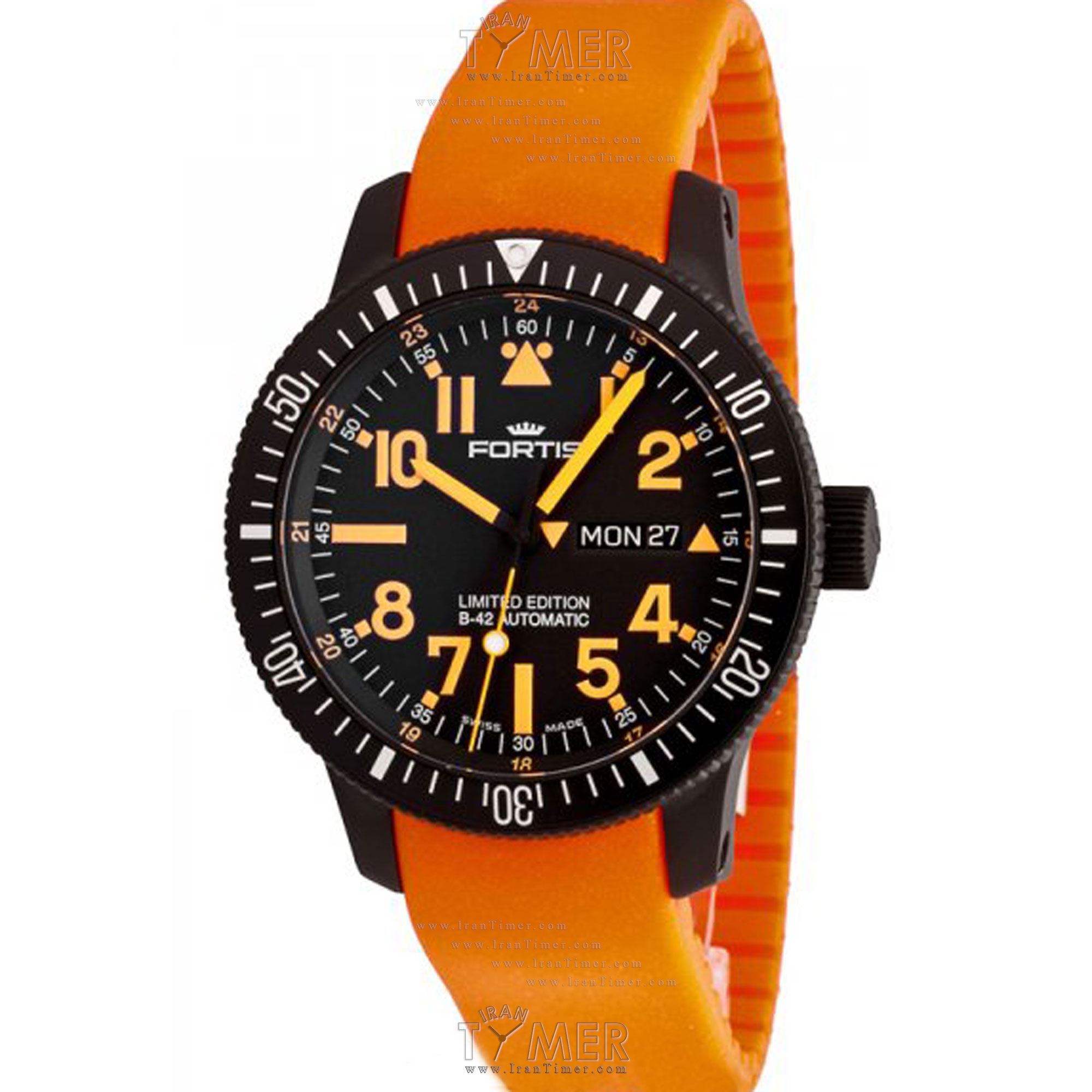 قیمت و خرید ساعت مچی مردانه فورتیس(FORTIS) مدل F-647.28.13-SI.19 اسپرت | اورجینال و اصلی