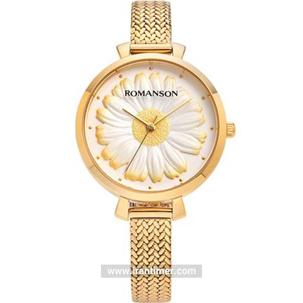 قیمت و خرید ساعت مچی زنانه رومانسون(ROMANSON) مدل RM9A23LLGGA81G-G کلاسیک | اورجینال و اصلی
