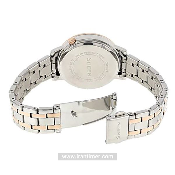 قیمت و خرید ساعت مچی زنانه کاسیو (CASIO) شین مدل SHE-3046SGP-7BUDF کلاسیک | اورجینال و اصلی