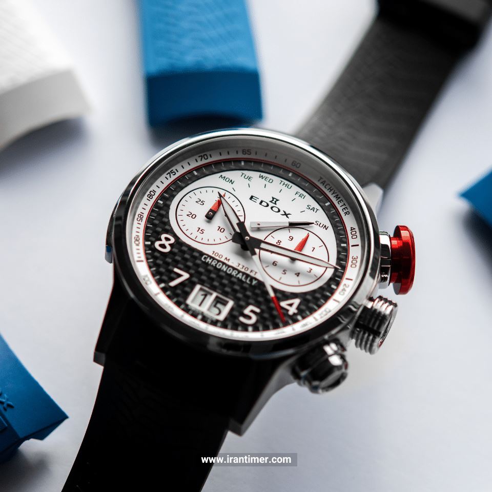 قیمت و خرید ساعت مچی مردانه ادُکس(EDOX) مدل 38003TINRCANBR اسپرت | اورجینال و اصلی