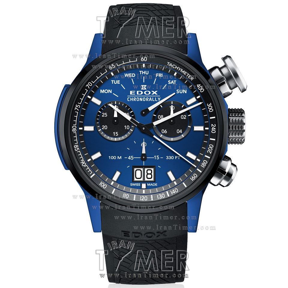 قیمت و خرید ساعت مچی مردانه ادُکس(EDOX) مدل 38001TINBU1BUIB1 اسپرت | اورجینال و اصلی