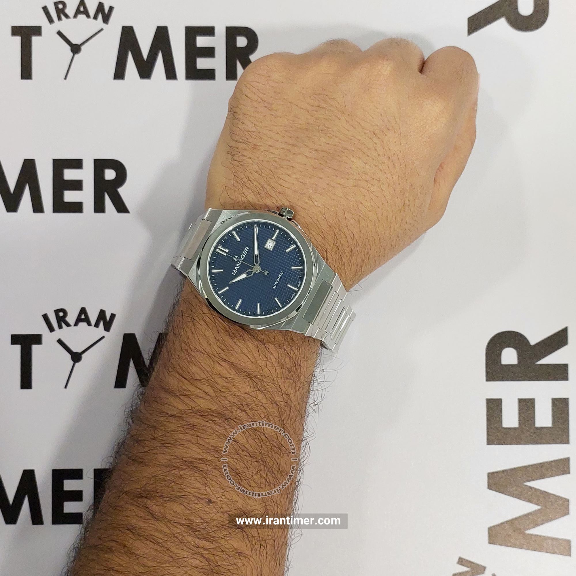 قیمت و خرید ساعت مچی مردانه منیجر(MANAGER) مدل MAN-RA-118-SM کلاسیک | اورجینال و اصلی