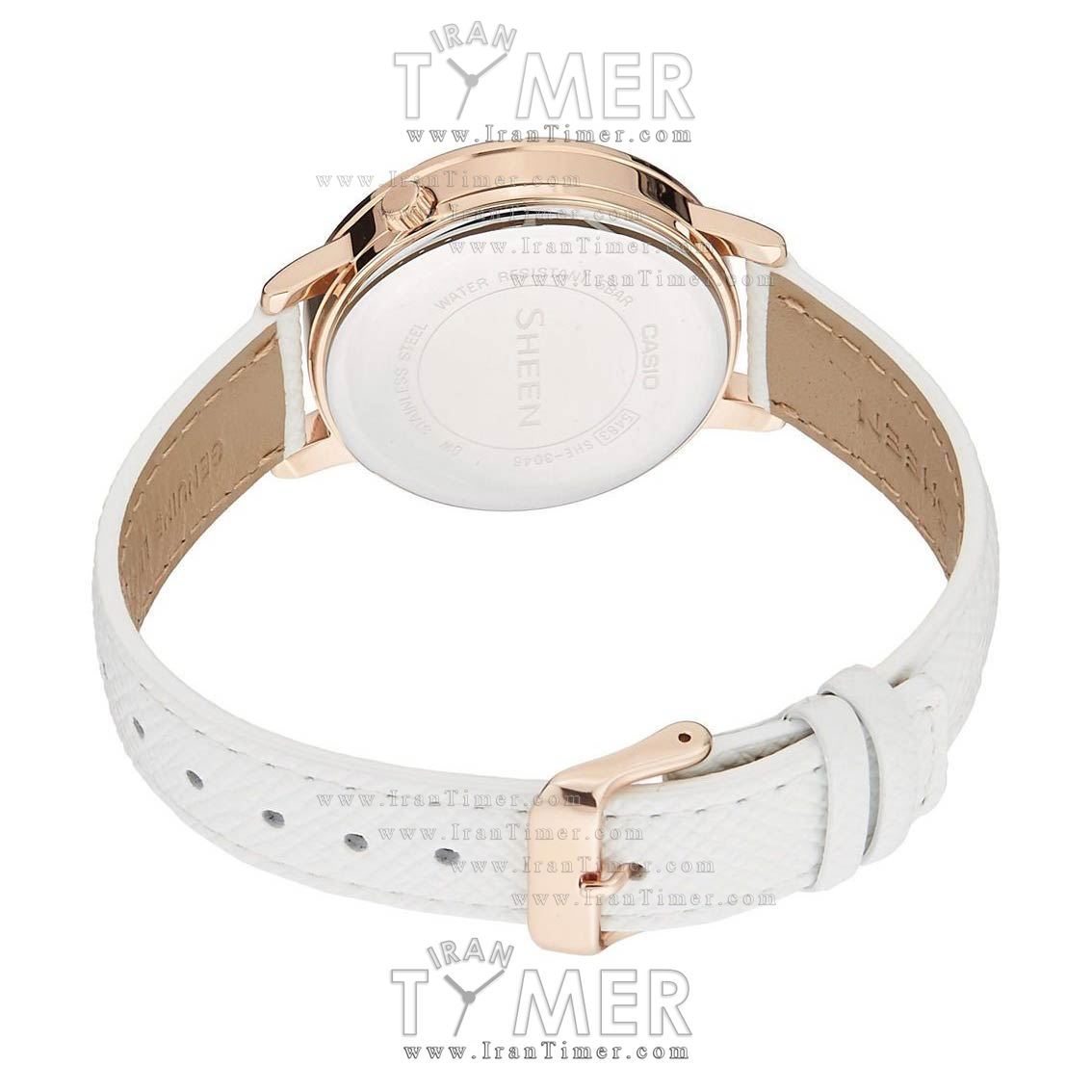 قیمت و خرید ساعت مچی زنانه کاسیو (CASIO) شین مدل SHE-3046GLP-7AUDR کلاسیک | اورجینال و اصلی