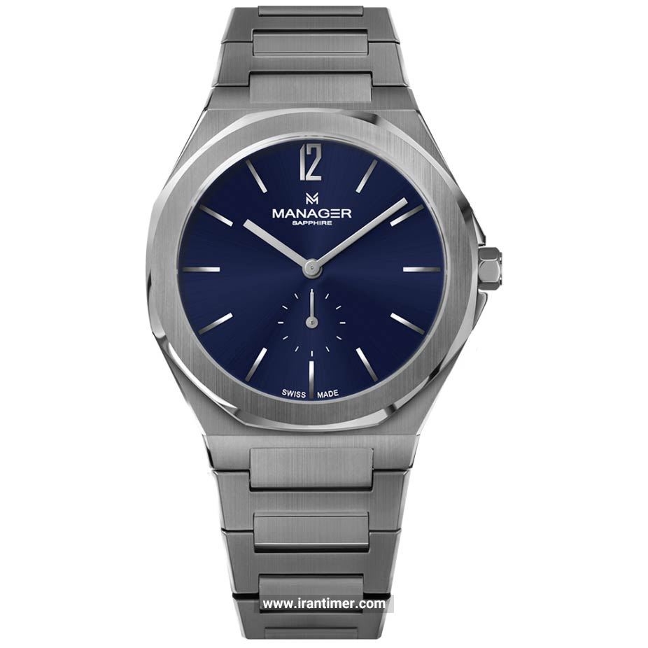قیمت و خرید ساعت مچی مردانه منیجر(MANAGER) مدل MAN-RP-03-SM کلاسیک | اورجینال و اصلی