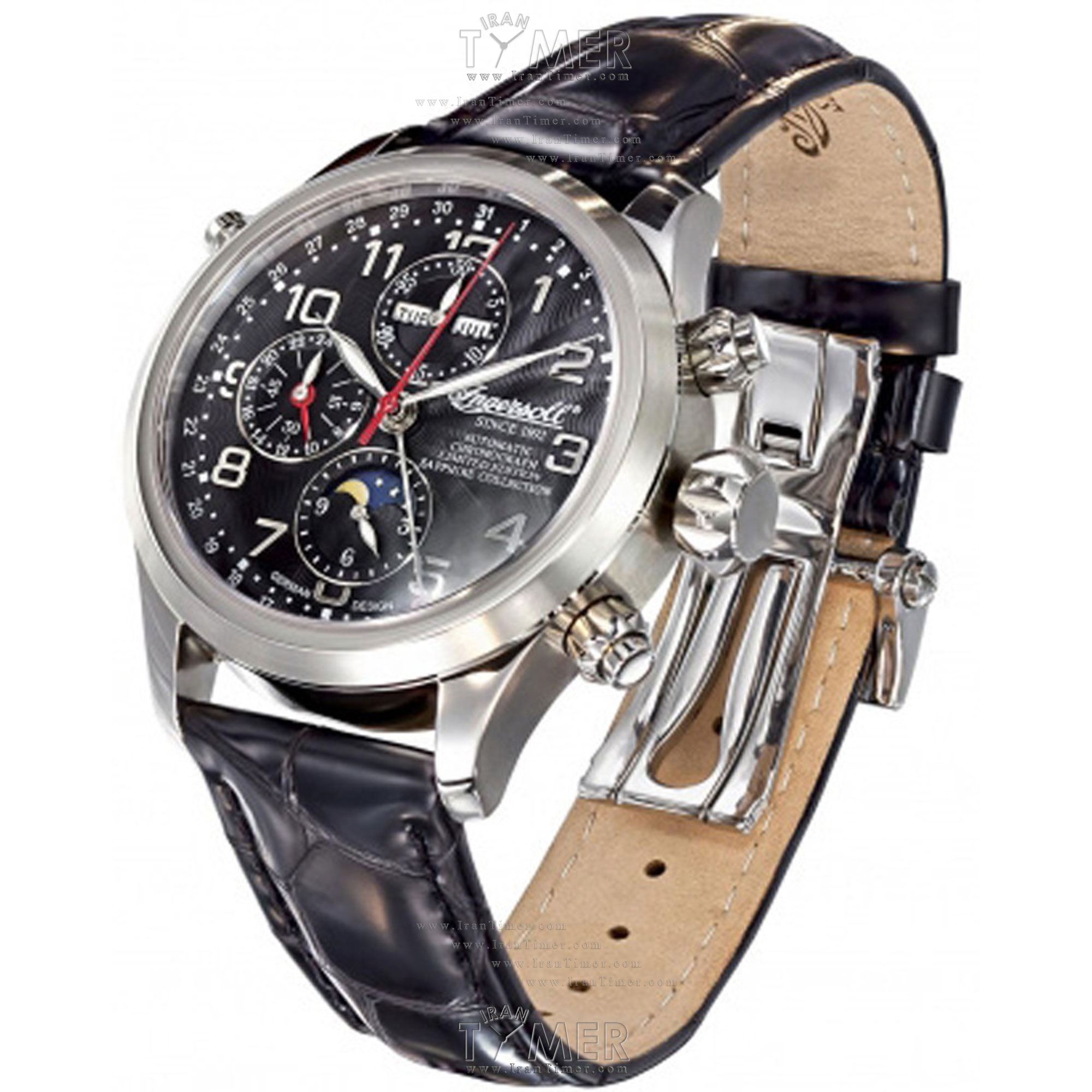 قیمت و خرید ساعت مچی مردانه اینگرسول(INGERSOLL) مدل IN6110bk کلاسیک | اورجینال و اصلی