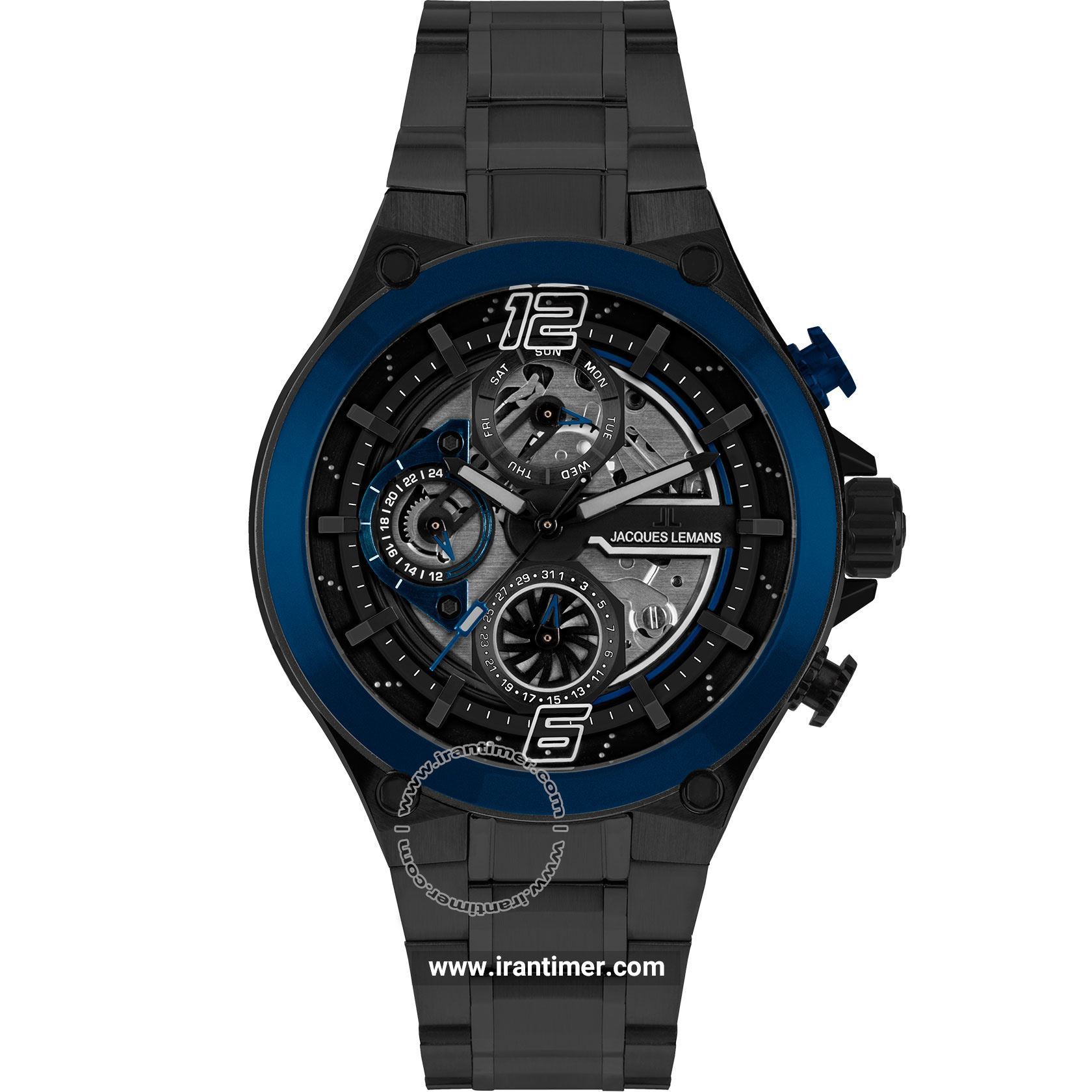 قیمت و خرید ساعت مچی مردانه ژاک لمن(JACQUES LEMANS) مدل 1-2150G کلاسیک | اورجینال و اصلی