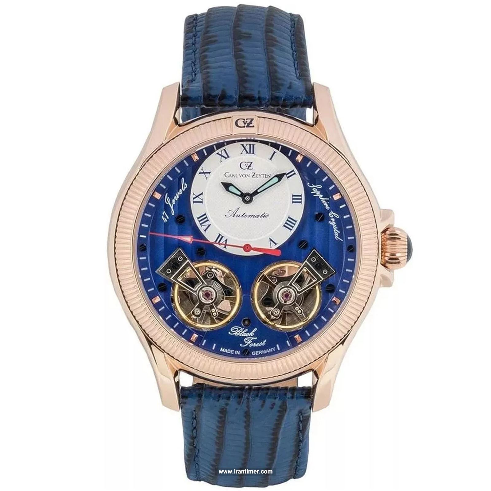 قیمت و خرید ساعت مچی مردانه کارل ون زیتن(CARL VON ZEYTEN) مدل CVZ0084RBLS کلاسیک | اورجینال و اصلی