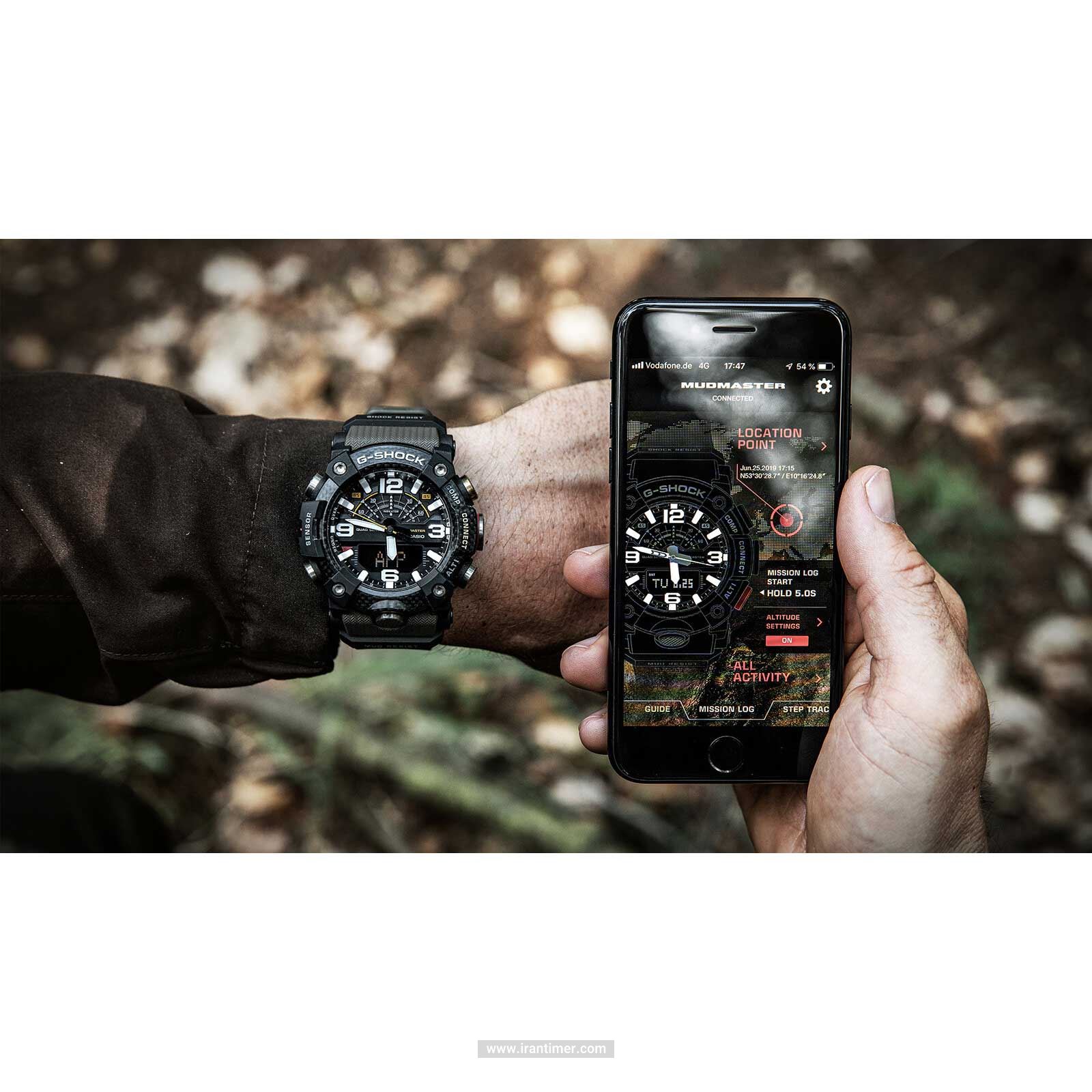 قیمت و خرید ساعت مچی مردانه کاسیو (CASIO) جی شاک مدل GG-B100-1A3DR اسپرت | اورجینال و اصلی