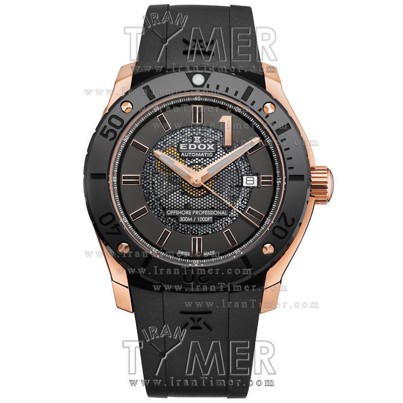قیمت و خرید ساعت مچی مردانه ادُکس(EDOX) مدل 8008837RNIR2 اسپرت | اورجینال و اصلی