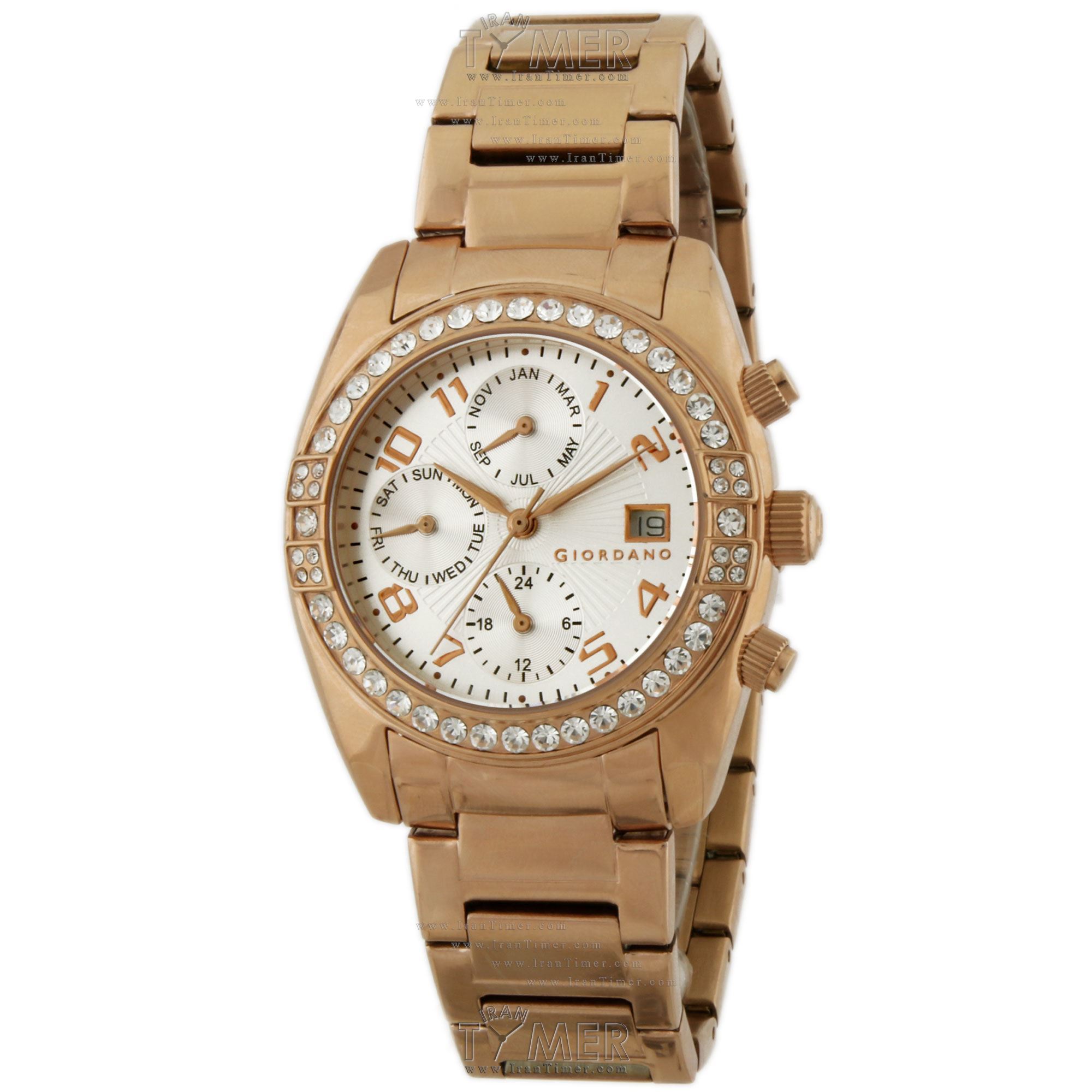 قیمت و خرید ساعت مچی زنانه جوردانو(GIORDANO) مدل 2657-66 کلاسیک فشن | اورجینال و اصلی