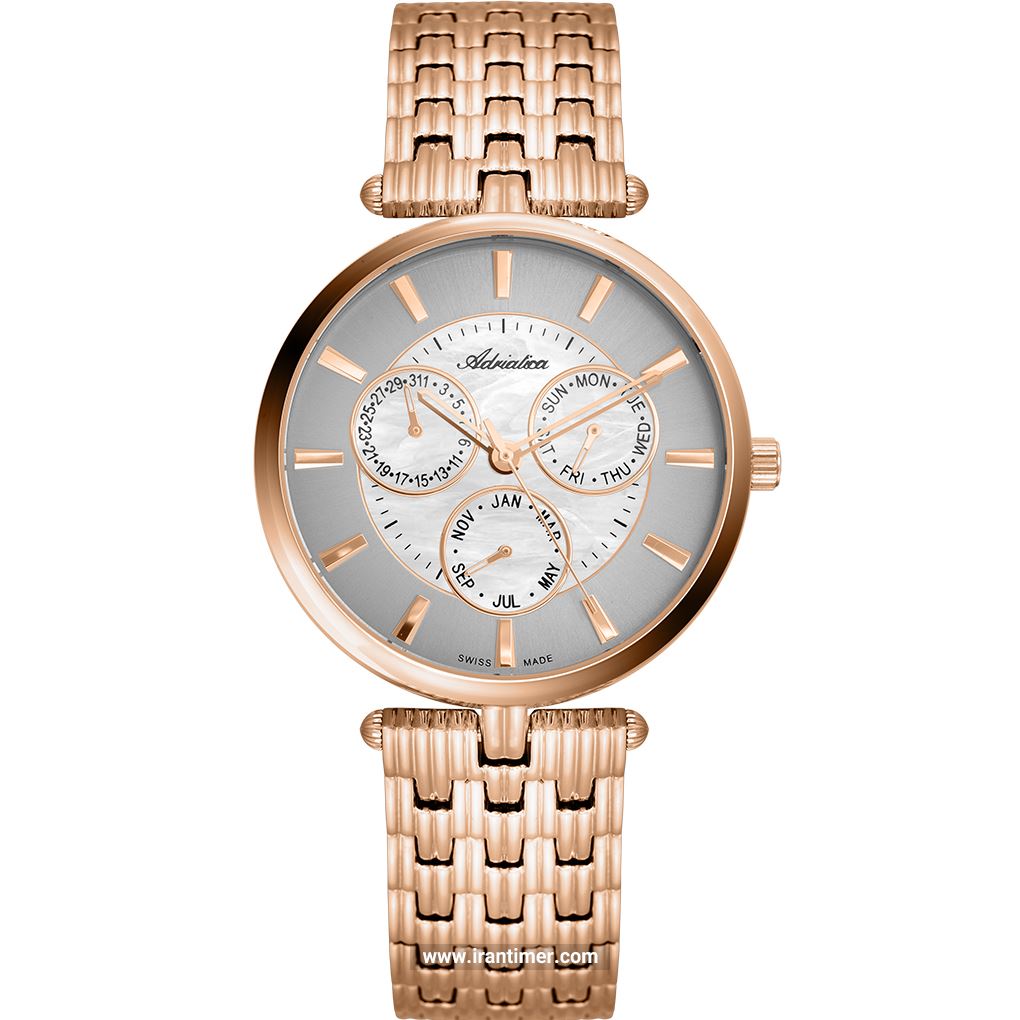 قیمت و خرید ساعت مچی زنانه آدریاتیکا(ADRIATICA) مدل A3709.911FQ کلاسیک | اورجینال و اصلی