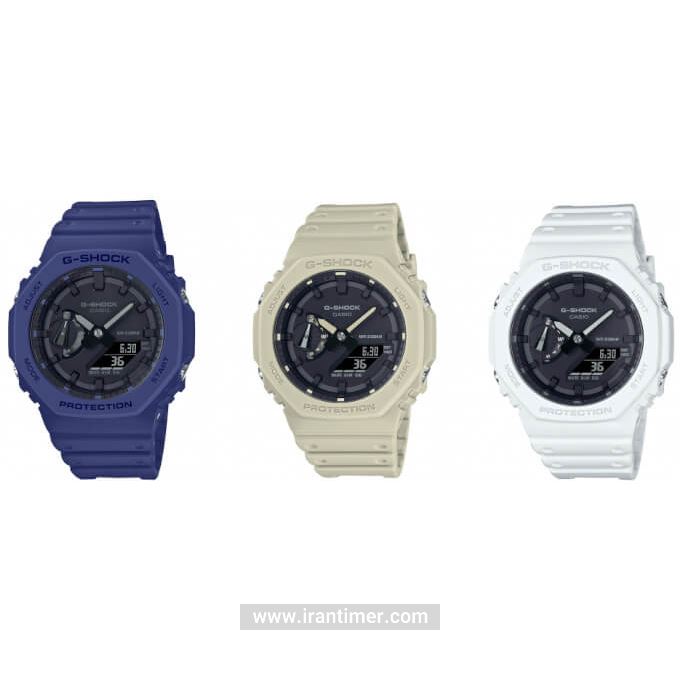 قیمت و خرید ساعت مچی مردانه کاسیو (CASIO) جی شاک مدل GA-2100-2ADR اسپرت | اورجینال و اصلی