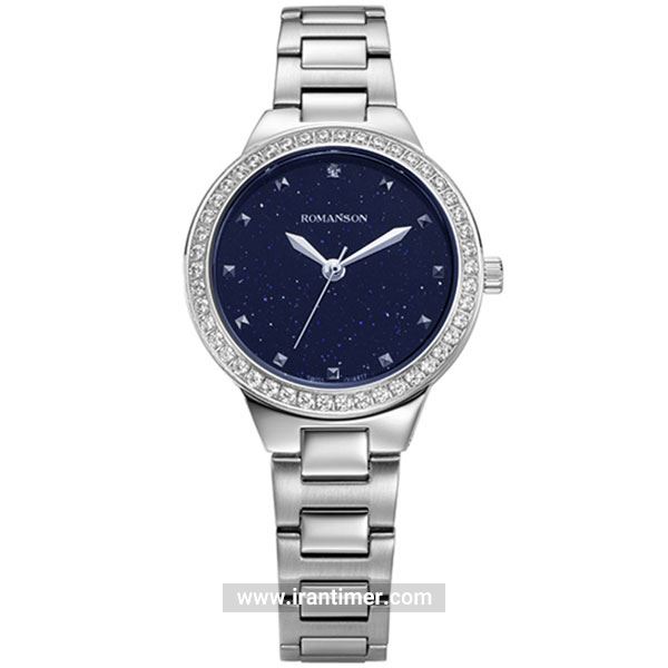 قیمت و خرید ساعت مچی زنانه رومانسون(ROMANSON) مدل RM5BS504QLWWLN2W-BL فشن | اورجینال و اصلی