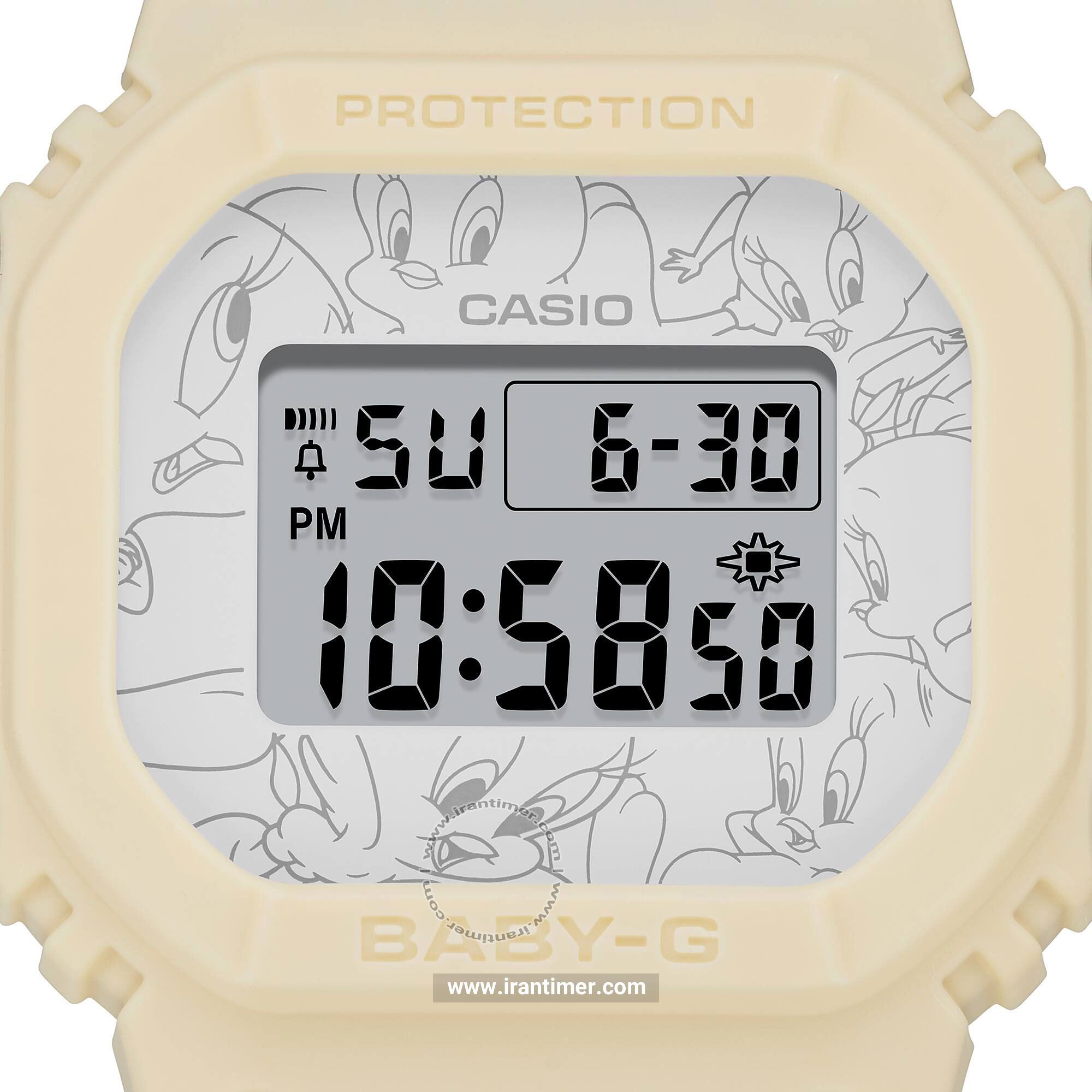 قیمت و خرید ساعت مچی کاسیو (CASIO) بیبی جی مدل BGD-565TW-5 اسپرت | اورجینال و اصلی