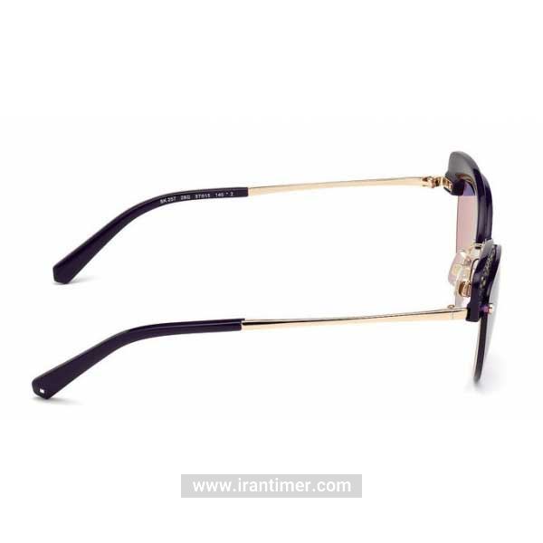 قیمت و خرید عینک آفتابی زنانه فشن (SWAROVSKI) مدل SK 0257 28G 57 | اورجینال و اصلی