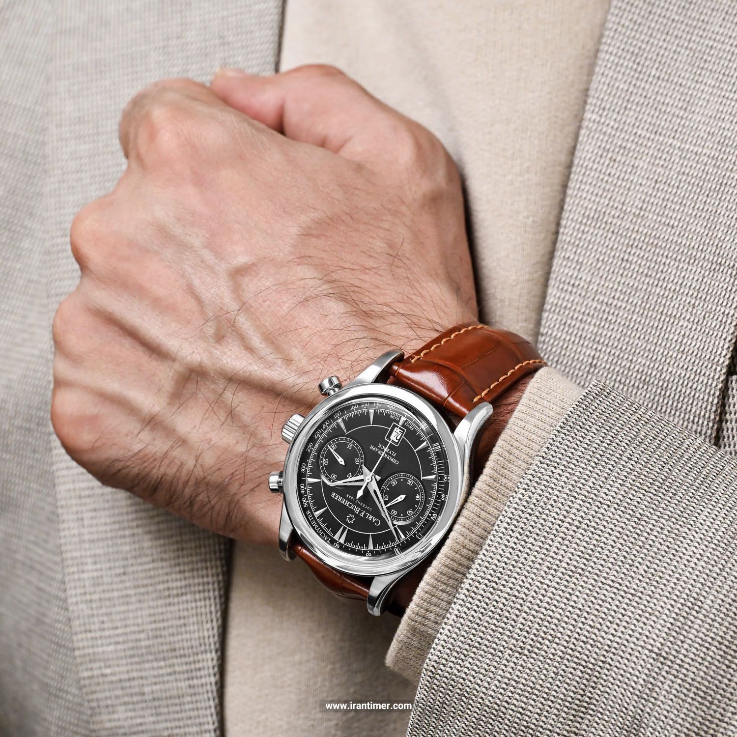 قیمت و خرید ساعت مچی مردانه کارل اف بوشرر(Carl F. Bucherer) مدل 00.10919.08.33.01 کلاسیک | اورجینال و اصلی