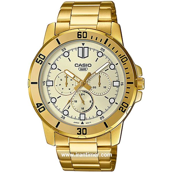 قیمت و خرید ساعت مچی مردانه کاسیو (CASIO) جنرال مدل MTP-VD300G-9EUDF کلاسیک | اورجینال و اصلی