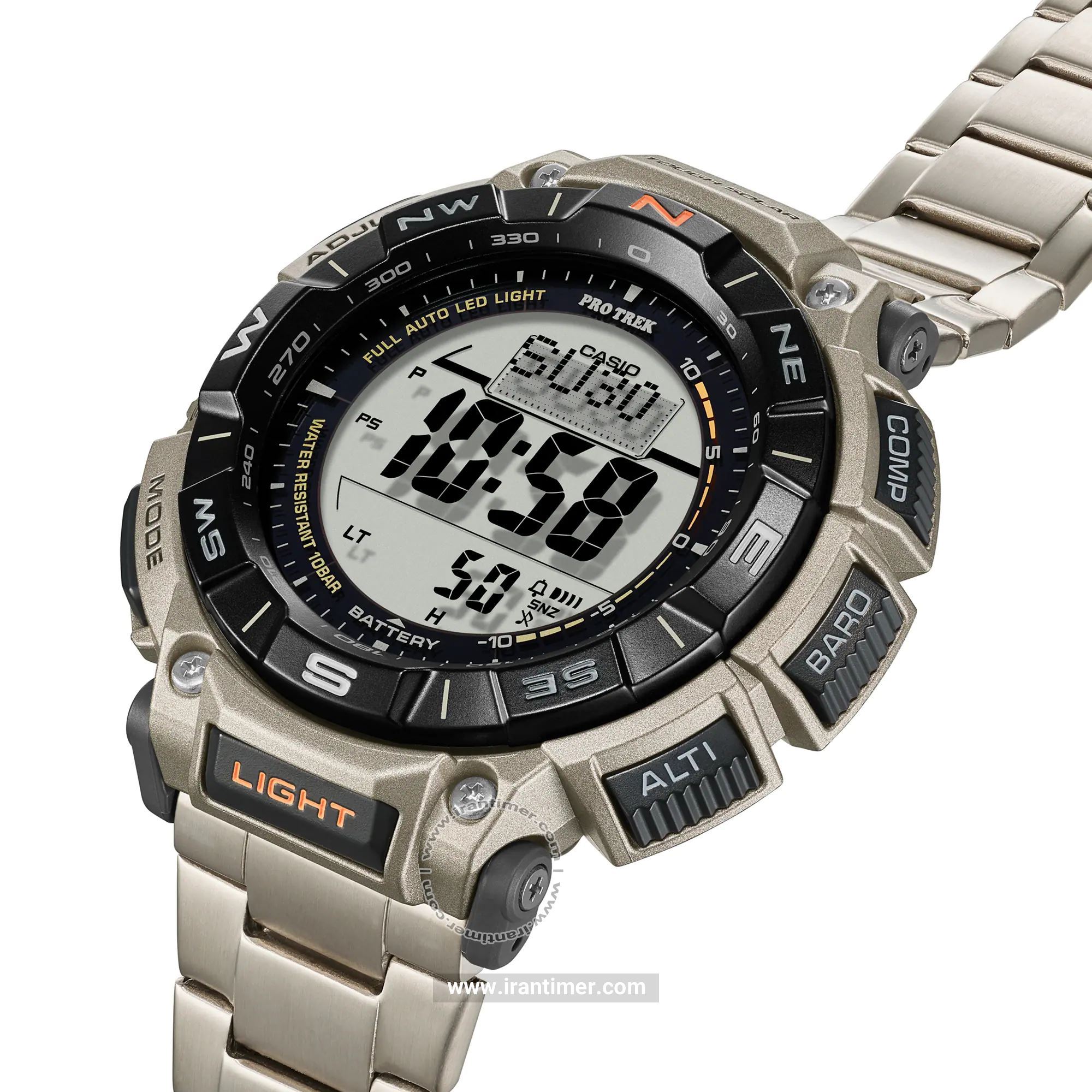 قیمت و خرید ساعت مچی مردانه کاسیو (CASIO) پروترک مدل PRG-340T-7DR اسپرت | اورجینال و اصلی