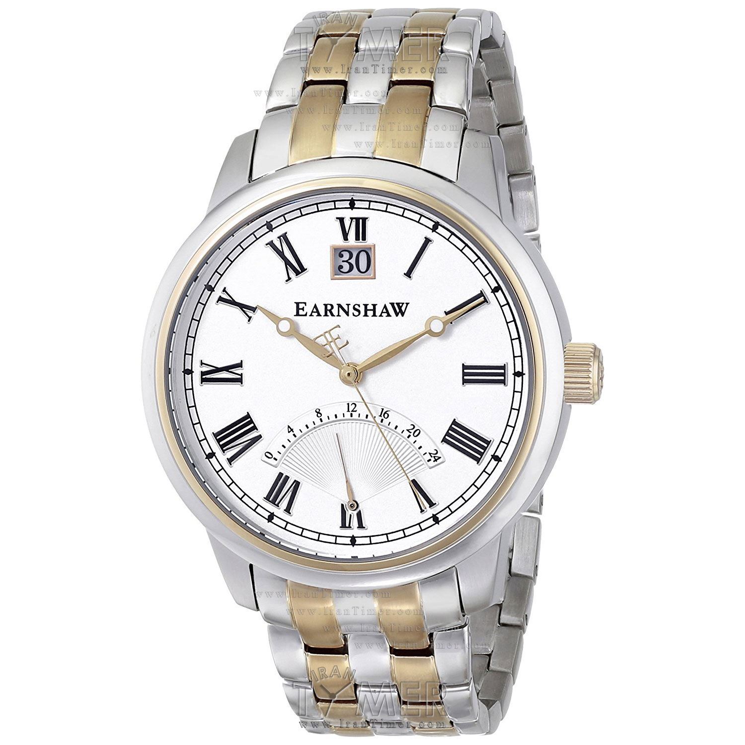 قیمت و خرید ساعت مچی مردانه ارنشا(EARNSHAW) مدل ES-8033-22 کلاسیک | اورجینال و اصلی