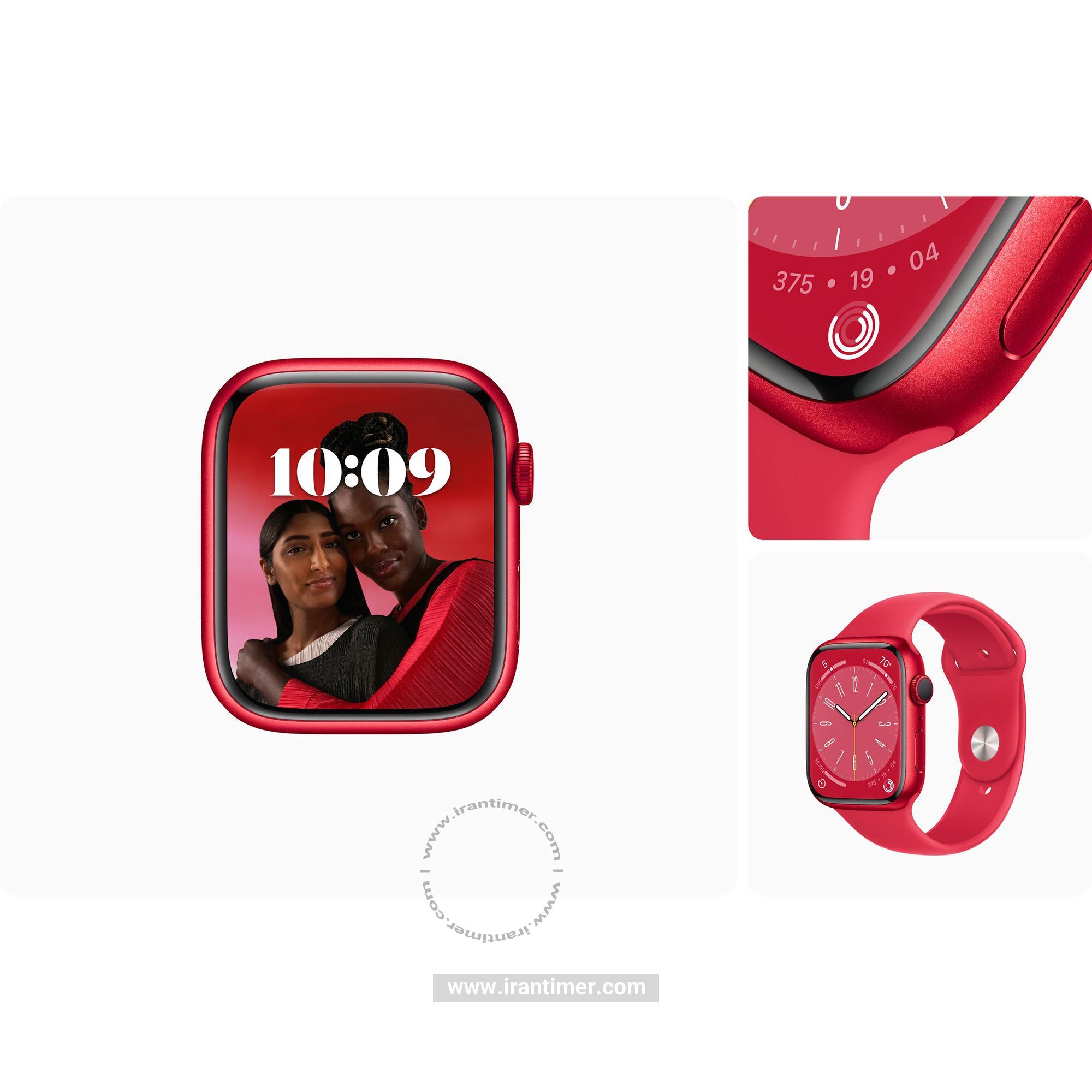 قیمت و خرید ساعت مچی مردانه زنانه اپل واچ(Apple Watch) مدل Series 8 45mm-Red اسپرت | اورجینال و اصلی