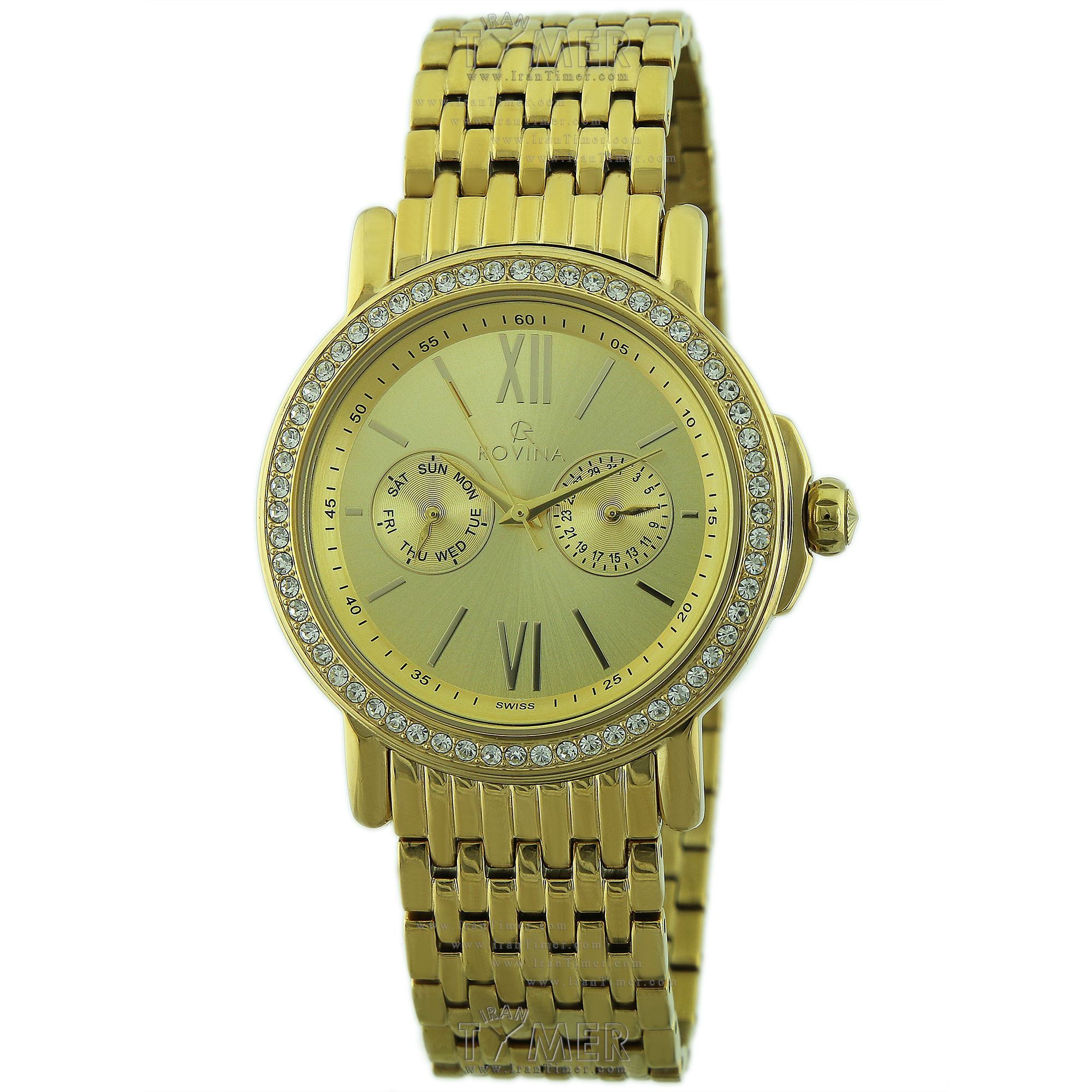قیمت و خرید ساعت مچی زنانه رُوینا(ROVINA) مدل 62116L3BY کلاسیک فشن | اورجینال و اصلی