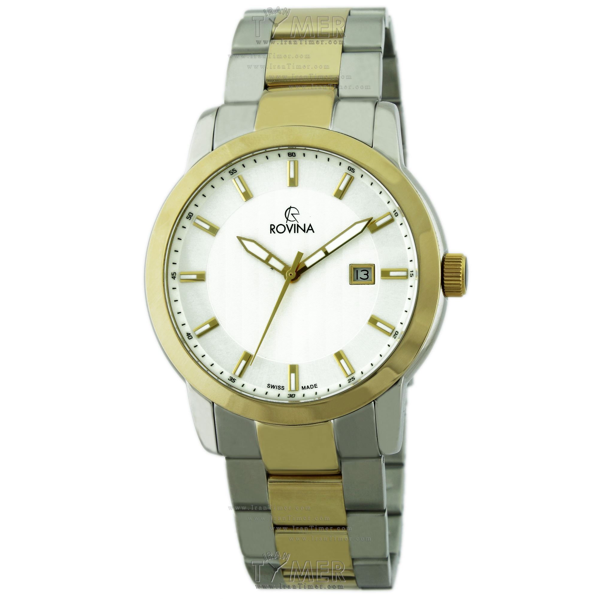 قیمت و خرید ساعت مچی مردانه رُوینا(ROVINA) مدل 52162G2BW کلاسیک | اورجینال و اصلی