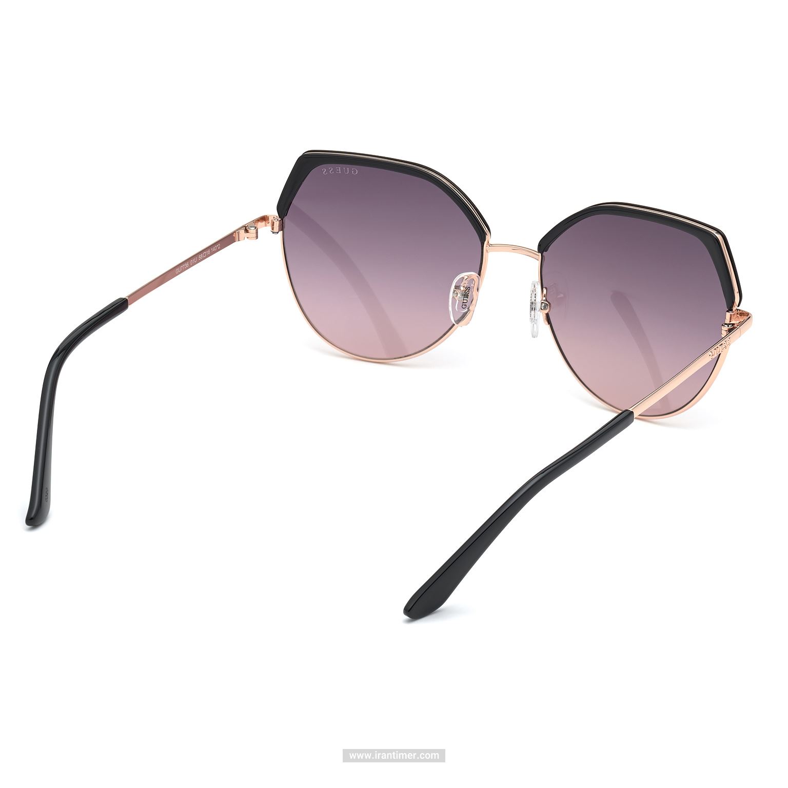 قیمت و خرید عینک آفتابی زنانه کلاسیک (guess) مدل GU 7736 01U 58 | اورجینال و اصلی