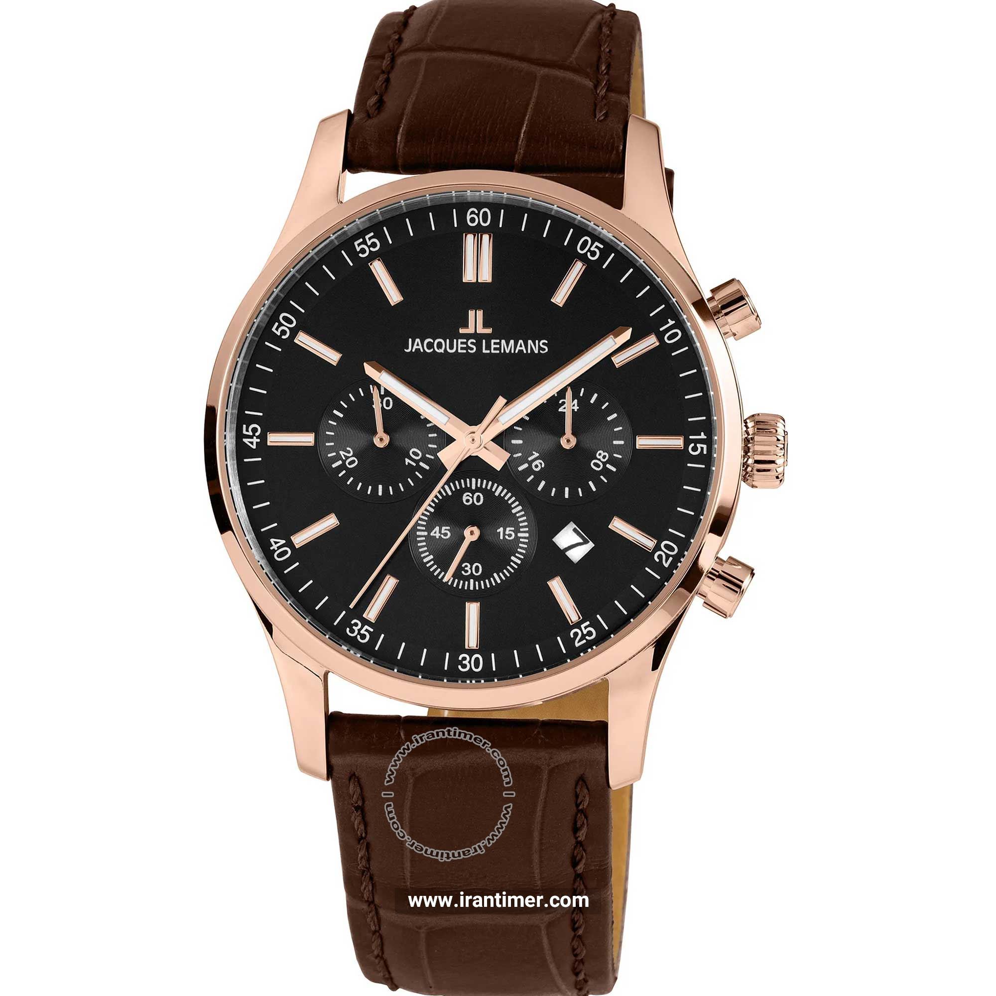 قیمت و خرید ساعت مچی مردانه ژاک لمن(JACQUES LEMANS) مدل 1-2025D کلاسیک | اورجینال و اصلی