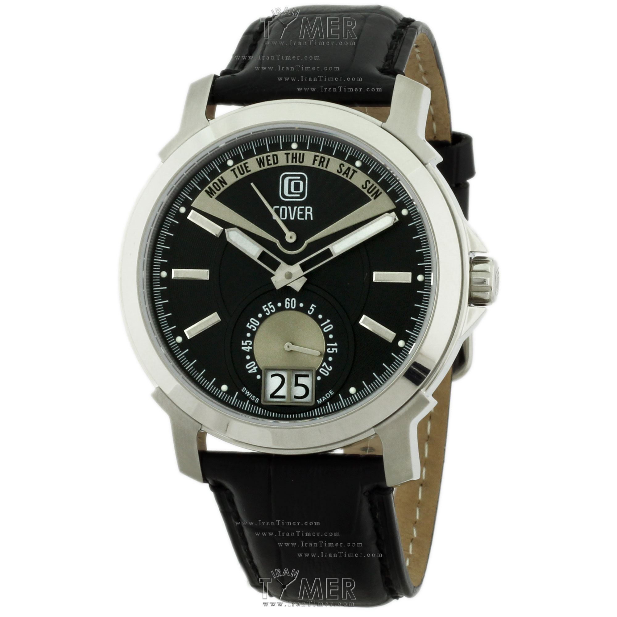 قیمت و خرید ساعت مچی مردانه کاور(COVER) مدل CO140.08 کلاسیک | اورجینال و اصلی